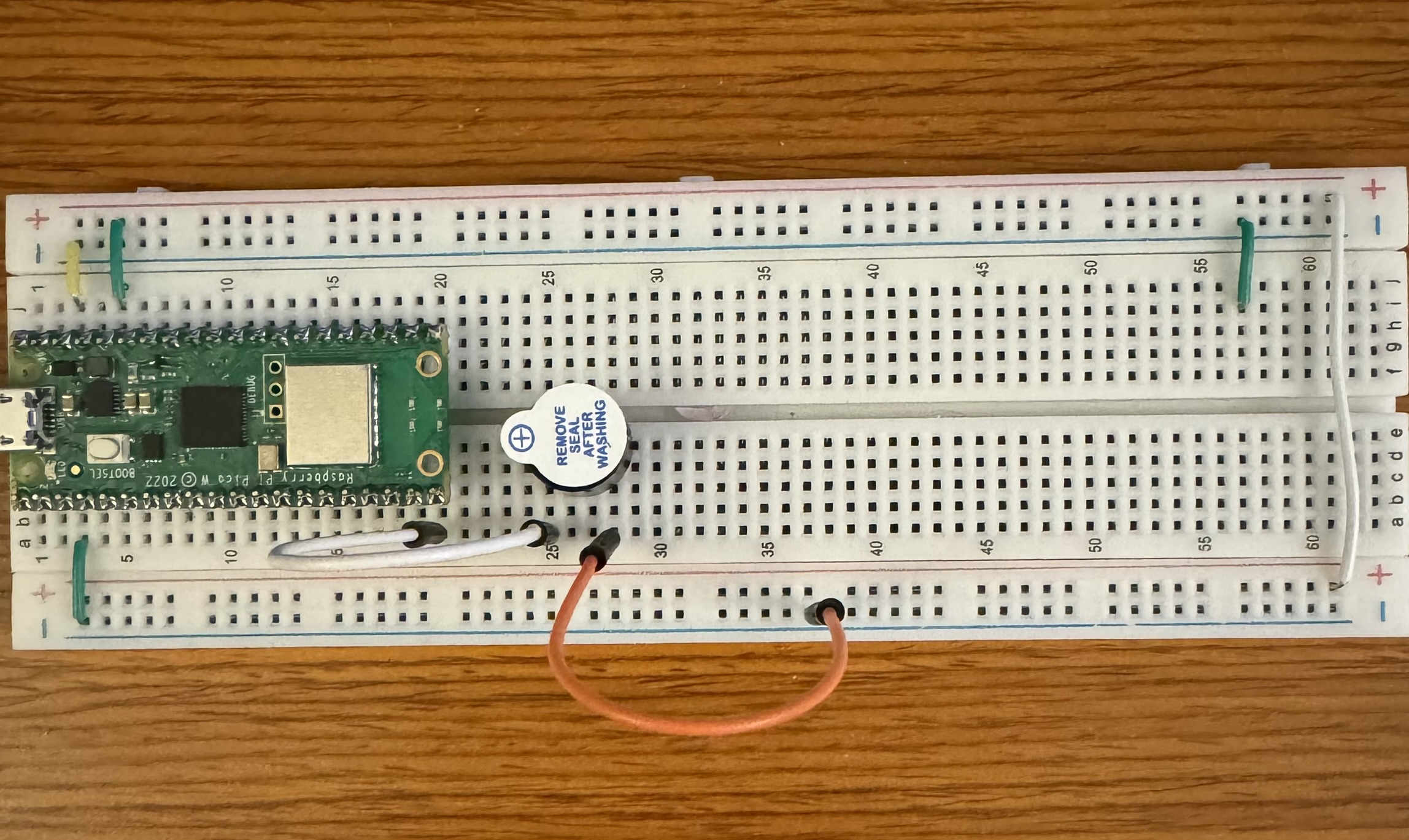 Raspberry Pi Pico wiring